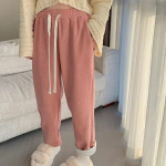 Vabaaja sametist paksud soojad k&auml;rbitud p&uuml;ksid naiste s&uuml;gistalvine mood lahtised pliiatsp&uuml;ksid, n&ouml;&ouml;r k&otilde;rge v&ouml;&ouml;kohaga naiste p&uuml;ksid 29591 One Size orion i v&auml;rv