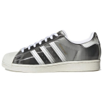 Adidas Superstar H&otilde;bedane Metallik Unisex Tennised Jalatsid-Valge Tuum-Must H00238 36⅔