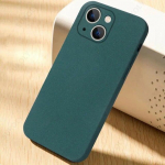 &Uuml;li&otilde;huke liivakivi matt seljaosa pehme TPU-puhastuskate iPhone 15 Plus jaoks 14 11 12 13 Pro Max SE 2020 8 XR XS Max Plus telefoni&uuml;mbris For iPhone 13 61 roheline