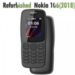 Renoveeritud Nokia originaal Nokia 106(2018) Kahe SIM-kaardiga mobiiltelefon 1 Battery 1 Charger must