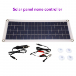 P&auml;ikesepaneel 12V p&auml;ikesepatarei 10A-100A kontroller p&auml;ikeseplaadi komplekt telefonile haagissuvila haagissuvila kodu telkimine v&auml;liaku 【8】Solar panel none controller