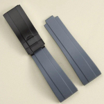 21 20 mm must sinine pruun sinine kummist kellarihm Rolex allveelaeva DMT Daytona rihma kleeplindile Delpoyment klamber krooniga logoga 44 20mm with logo