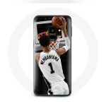 Samsung Galaxy S9 &uuml;mbris Victor Wembanyama #1 San Antonio Spurs Dunk