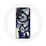 Samsung Galaxy A32 4G &uuml;mbris Dream Catcher lilla hall ja must