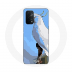 &Uuml;mbris Oppo A74 5G Cockatoo Papagoid valgetele lindudele