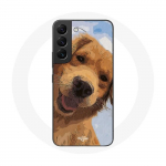 &Uuml;mbris Samsung Galaxy S21 FE kuldse retriiveri koerat&otilde;ugu jaoks