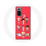 Coque pour Xiaomi Redmi Note 10 Pro BTS TinyTAN Animation BT21 Affiche