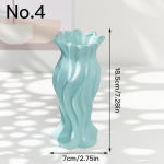 V&auml;rvikas Kunstivaas Keraamiline H&uuml;dropooniline Vaas Lilleseade Kodukaunistus T&ouml;&ouml;laua kaunistused Aiakaunistus No.1