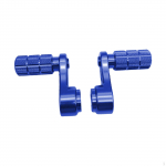 2 t&uuml;kki jalatoe pedaalid, mootorratta tarvikute remont, varuosad, CNC t&otilde;ukeratta pedaal must