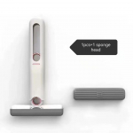 V&auml;ikese suurusega kaasaskantav isepigistuv mop v&auml;ikestesse ruumidesse h&otilde;lpsaks kaasaskandmiseks &ndash; lemmikloomade karvade ja plekkide eemaldaja 1pcs+1 sponge head