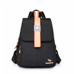 Naiste Oxfordi seljakott, suure mahutavusega v&auml;lireisi seljakott koolikott must