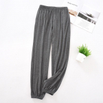 Meeste &otilde;hukesed pidžaamap&uuml;ksid pehmed p&uuml;ksid lahedad n&ouml;&ouml;riga venivad magamisp&uuml;ksid taskutega, hingavad vabaaja sportlikud joogap&uuml;ksid meestele XXL