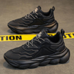 2023. aasta uus mood meeste s&uuml;gis- ja talvised madalad mugavad jalan&otilde;ud, hingavad vabaaja tossud 39 must