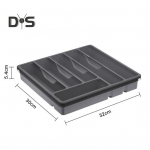 K&ouml;&ouml;gi s&ouml;&ouml;giriistade hoidik kaanega 6 sektsiooniga sahtel T&ouml;&ouml;laud s&ouml;&ouml;gipulk lusikas Kahvell&otilde;ikur S&ouml;&ouml;giriistade hoiukarp Kaetud organiseerimisalus must