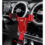 Beerte Phone Holder fit for Mercedes Benz A-Class 2019-2021,Benz CLA 2020-2021,(not for GLA) Adjustable Car Air Vent Car Dashboard Cell Phone Mount Alloy-Red