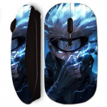 Souris sans fil maniacase noir kakashi hatake anime fanart