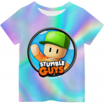 Stumble Guys M&auml;ng 3D Prinditud Laste T-s&auml;rk Laste R&otilde;ivad 3 kuni 12 aastastele Tees Vabaaja Topid R&otilde;ivad T&uuml;drukutele Poistele T-s&auml;rk 2024 120