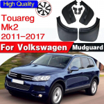 Komplekt porilappide jaoks VW Touareg 2 Mk2 2011-2017 Porilapid Pritsmekaitsed Eesmised Tagumised Poriklapid Porilauad 2012 2013 2014 2015 2016 7P5