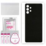 apgo Protective Skin Sticker for the back compatible with Samsung Galaxy M32 5G, Wrap Film, Foil, Vinyl - Pattern Matrix