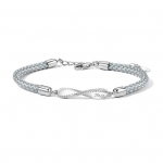 Ring Charm k&auml;ev&otilde;rud paaridele &ndash; luksuslik v&auml;rviline Forever Love Rope k&auml;ev&otilde;ru must