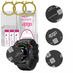 3x apgo MATTE h&uuml;briidne kaitseklaas, mis &uuml;hildub Garmin Fenix ​​7X Pro-ga, painduv nanoklaas, suurep&auml;rane asendus karastatud klaasile, kriimustuskindel