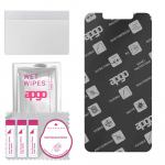 apgo MATTE Hybrid protective glass compatible with Tecno Spark 3, flexible nano glass, great replacement for tempered glass, scratch-resistant, full g