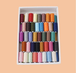 402 &otilde;mblusniit 80 v&auml;rviline niidi komplekt DIY Color Combo v&auml;ike rull 100m fikseeritud v&auml;rvi k&auml;sitsi &otilde;mblusniidid