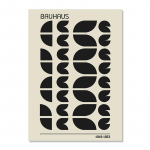 Abstraktne Bauhaus Line l&otilde;uendimaal Must Eye Leopard Kaasaegne p&otilde;hjamaade seinakunst Plakatid ja v&auml;ljatr&uuml;kid elutoa sisekujunduseks 50x70cm No Frame