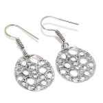Natural Traditional Look Handmade 925 Sterling Silver Gift Earring 1.77 y5p91
