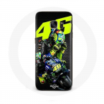 Coque pour Samsung Galaxy S6 edge Valentino Rossi motoGP 46 Pilote de vitesse