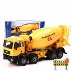 1/50 Sulamist Diecast Tsementisegisti Veoauto, Liigutatav Kabiin P&ouml;&ouml;ratav Betooniauto K&auml;sitsi Mudel Transpordivahendid Kingitused Laste M&auml;nguasjad 1/50-Size:17.5*7.7*5cm kollane