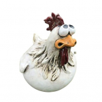 Chicken Garden Stake Resin Kukk Loominguline Naljakas Veekindel, Mittepleekuv v&otilde;lts kodukaunistus A