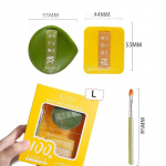 3 tk/karp Soft Air Cushion Puff peitepulga pintsel &uuml;mmargune meigisegisti k&auml;snad Elastic Marshmallow kosmeetilise jumestuspuudri komplekt