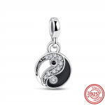 100% 925 h&otilde;bedane ME Mini ripats Double Link Styling DIY helmed sobivad Original Me Charms K&auml;ev&otilde;ru Naiste Ehted Aksessuaarid