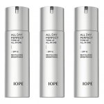 IOPE Men All Day Perfect Tone Up k&otilde;ik-&uuml;hes 120 ml (tooner + losjoon + essents + nahatooni korrigeerimine + UV-kaitse) 3PCS