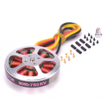 5010 360KV suure p&ouml;&ouml;rdemomendiga harjadeta mootorid ZD550 ZD850 MultiCopter QuadCopter mitmeteljelistele lennukitele 750KV 1PCS must
