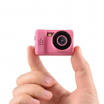 Mini digitaalne videokaamera 1080p videokaamera sisseehitatud aku LCD-ekraani v&auml;lguga fotovideo jaoks roosa