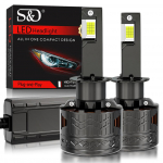 2tk T&otilde;elised suure v&otilde;imsusega LED auto esituled H7 H4 CANBUS pirnid H1 H11 HB3 9005 HB4 9006 9012 Hir2 300W H3 lamp 3 vasktoru tuled autole H1