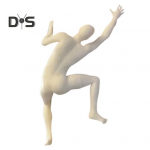 Ronijate seinakaunistus PVC kaasaegne kleepuv ronimismehe kujuke kuju, skulptuur kodukontori seinakunst, ornament ronimise entusiastide festivali kingitus Right