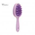 Kahepoolne hammastega &scaron;ampoonihari, pika varrega peanaha massaaž, kaasaskantav m&auml;rgade kuivade juuste lahtistav kamm, juuksepuhastusvahend kehakoorija lilla