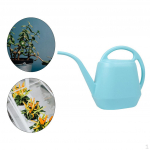 4000ml Large Capacity Plastic Garden Long Mouth Watering Cans Indoor Bonsai er Flower Light Blue