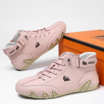 Pealiskihist nahast naiste k&otilde;rge s&auml;&auml;rega pluss suuruses naiste kingad s&uuml;gis-talvised poolsaapad puuvillase voodriga kingad 35