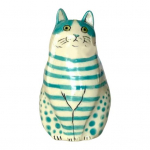 T&auml;piline kassilillevaas lauakaunistuseks vaik Multikas Kassipoegade lilletaimede vaas siseruumides t&otilde;eline kuivatatud lillehoidja lilleseade konteiner