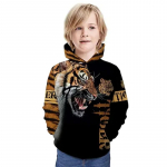 Unisex laste 3D Lion graafiline kapuuts, vabaaja kergelt veniv hingav kapuutsiga pusa poistele ja t&uuml;drukutele s&uuml;gistalvel &otilde;ues 100CM