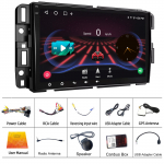 Autoraadio 2-dine GMC Chevrolet Chevy Yukon Sierra Acadia 2007-2012 Android GPS Navi wifi kaamera Carplay jaoks 4-core 2+32CP
