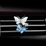 Auto &otilde;huv&auml;rskendaja naturaalse l&otilde;hnaga auto parf&uuml;&uuml;m Butterfly &otilde;hukonditsioneeri klipp Fragrance &otilde;huv&auml;rskendaja sinine