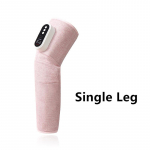 Elektrilise turvapadja jalamasseerija &otilde;hukompressioon, kaasaskantav 3-k&auml;iguline kuumkompresseeriv reie- ja s&auml;&auml;remasseerija 360&deg; m&auml;hisega l&otilde;dvestavad lihased hall v&auml;rv