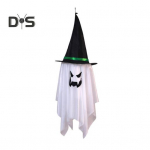 Halloweeni valgustusega kummituskaunistus &Otilde;udne LED-n&otilde;iam&uuml;ts kummituslamp siseruumides &otilde;ueaed veranda &otilde;ue kummitusmaja rippuv kummituskaunistus lilla