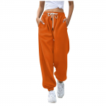 Naiste mood &uuml;hev&auml;rvilised vabaaja n&ouml;&ouml;riga elastsed v&ouml;&ouml;koha n&ouml;&ouml;riga p&uuml;ksid M oranž