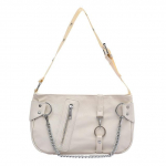 Yogodlns Vintage kett naiste kott Luksuslik disaink&auml;ekott Nailon Messenger rahakott Retro kott 27*17*6cm valge